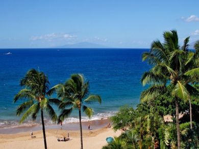 Sandy beach