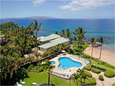 Oceanfront vacation condo in Kihei, Hawaii