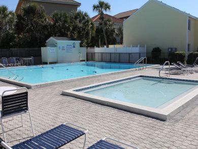 Two swimming pools