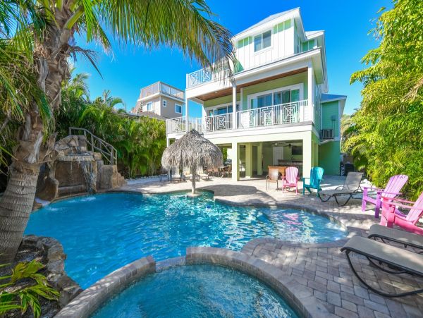 Anna Maria Island Large Group Vacation Rental 8BR Luxury Home