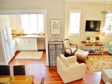 Open living & dining area Open living & dining area