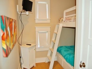 Bedroom 4 with one set of bunk beds Bedroom 4 with one set of bunk beds