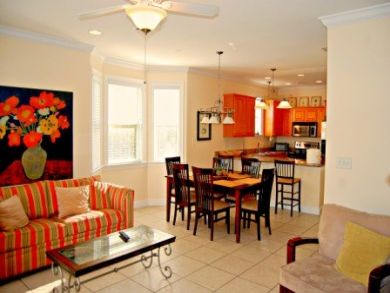 Open plan living space