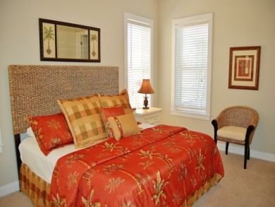 Master bedroom with king bed