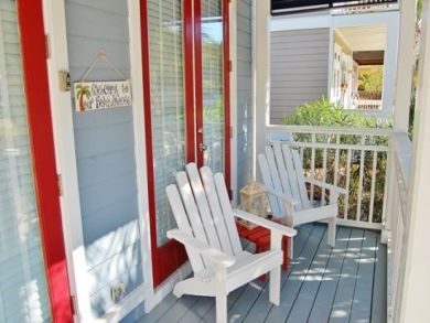 Front porch with outdoor chairs