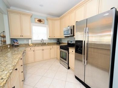 Kitchen with stainless steel appliances Kitchen with stainless steel appliances