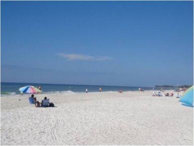 Beautiful white sand beach