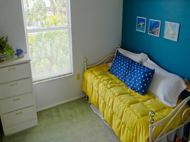Bedroom 3 with a twin bed Bedroom 3 with a twin bed
