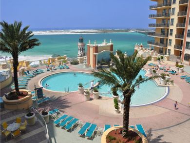 Destin Bay Front Vacation Condo, 3 Bedrooms Sleeps 8