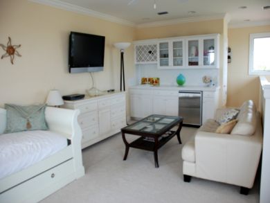 Bedroom 5 has twin day bed with trundle