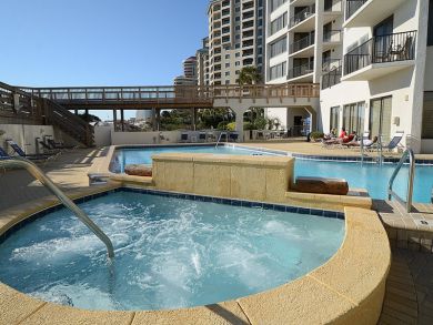 Shared hot tub Shared hot tub