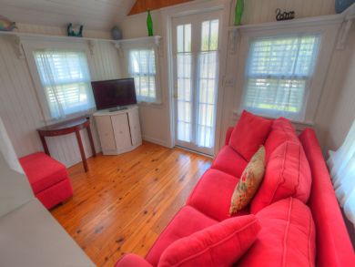 Living Room with Flat Screen TV