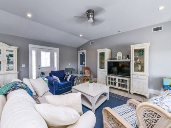 Holmes Beach Canal Front Home with Private Pool & Boat Dock