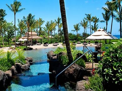 Lagoon style pool