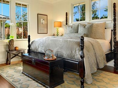 Master bedroom with king bed
