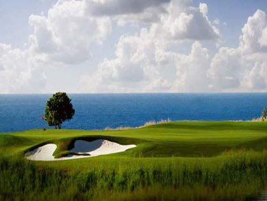 Golf course view