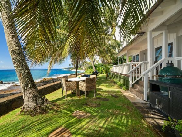 Poipu Oceanfront Vacation Rental - Luxury Cottage in Kauai