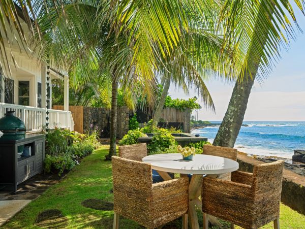 Poipu Oceanfront Vacation Rental - Luxury Cottage in Kauai