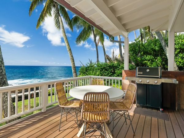 Poipu Oceanfront Vacation Rental - Luxury Cottage in Kauai