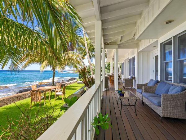 Poipu Oceanfront Vacation Rental - Luxury Cottage in Kauai