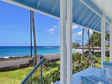 Ocean view cottage for rent in Poipu Beach, Kauai, Hawaii Ocean view cottage for rent in Poipu Beach, Kauai, Hawaii