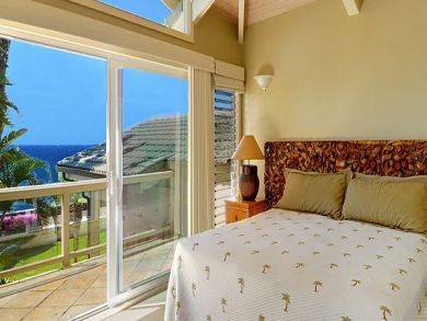 Master bedroom with king bed