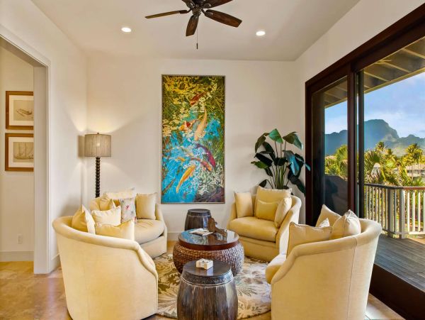 Walk to Beach Vacation Home in Poipu - Ocean Views