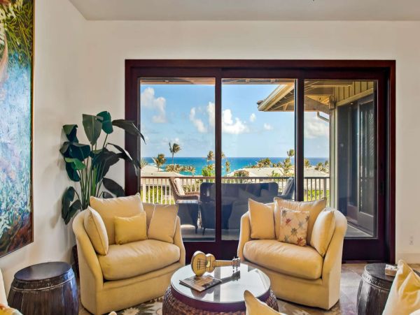 Walk to Beach Vacation Home in Poipu - Ocean Views