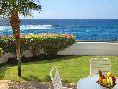 Ocean front rental home in Poipu Beach, Kauai, Hawaii Ocean front rental home in Poipu Beach, Kauai, Hawaii