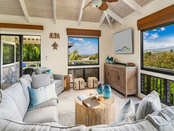 Stunning Koloa Rental with Mountain and Ocean Views