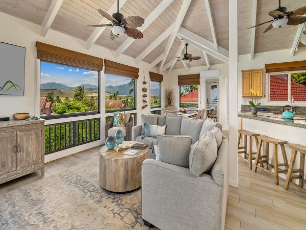 Stunning Koloa Rental with Mountain and Ocean Views