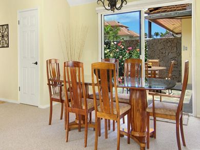 Dining table seats six Dining table seats six