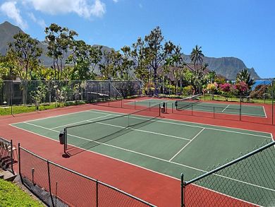 Tennis courts