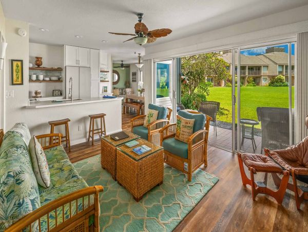 Ocean View Condo for Rent in Kauai Sleeps 6 Guests