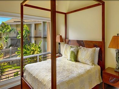 Master bedroom with king bed