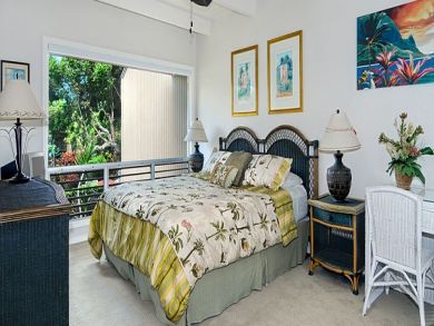 Master bedroom with king bed