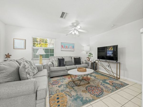 Private Pool Anna Maria Rental for 6 Path to Beach