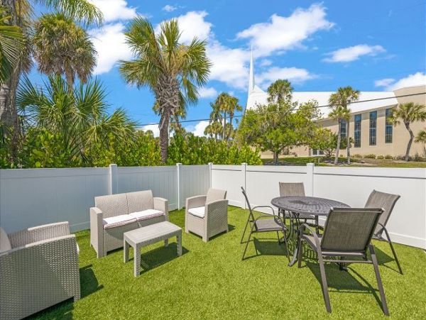 Private Pool Anna Maria Rental for 6 Path to Beach