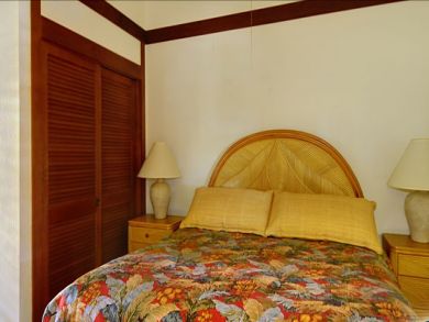 Bedroom with king bed