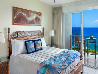 Master bedroom with king bed