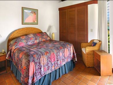 Master bedroom with king bed