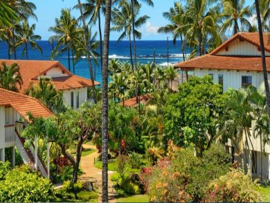 Lush gardens