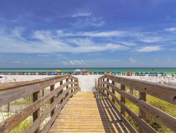 Beachfront Vacation Condo in Miramar Beach Sleeps 6 Guests