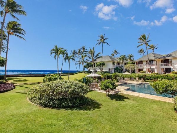 Koloa Luxury Vacation Condo Two Bedrooms Ocean Views