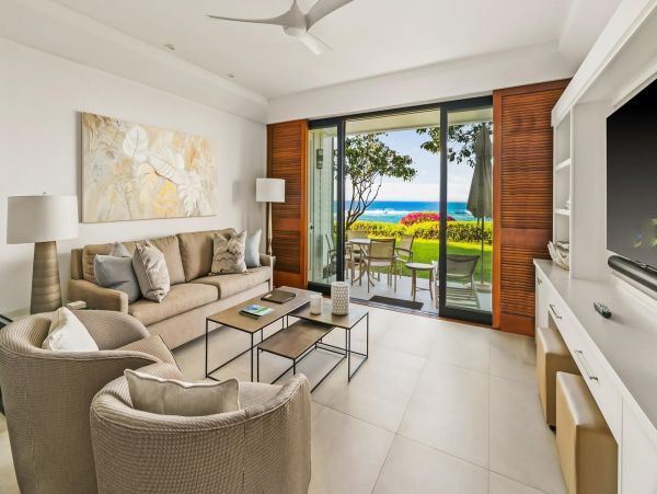 Koloa Luxury Vacation Condo Two Bedrooms Ocean Views