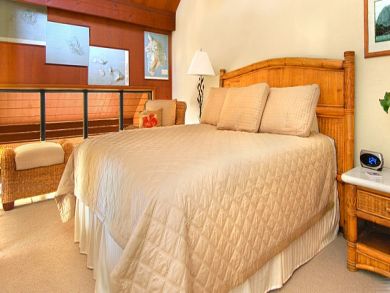 Master bedroom with king bed Master bedroom with king bed