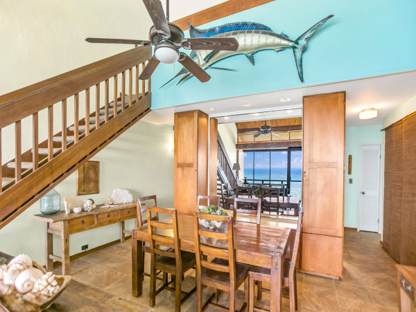 Spacious Oceanfront Condo with Panoramic Views in Kauai