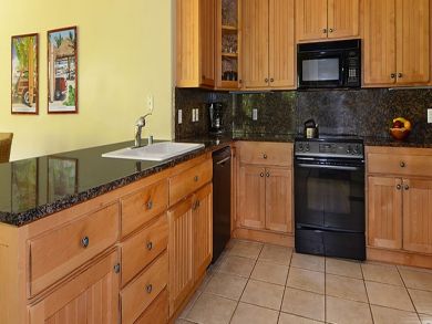 Fully equipped kitchen