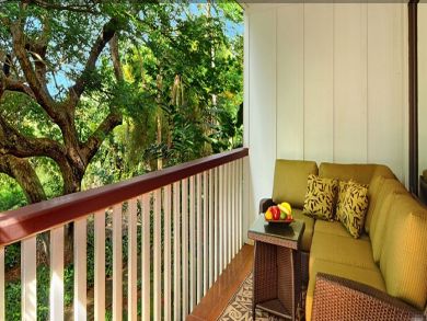 Furnished balcony Furnished balcony
