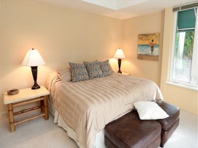 Bedroom with king bed